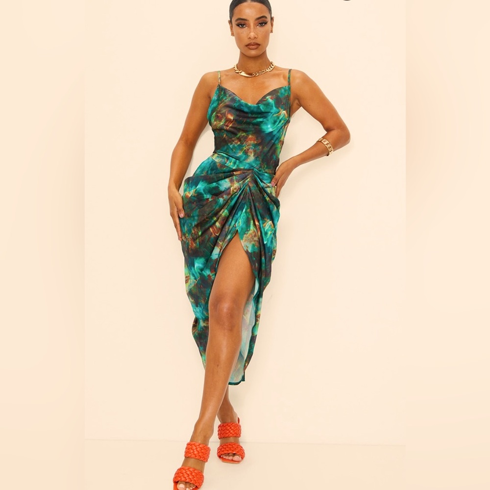 Satin dress